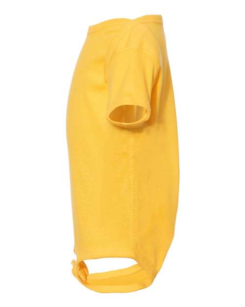 Rabbit Skins Infant Baby Rib Bodysuit 4400 Yellow
