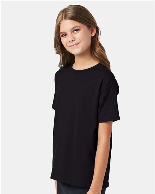 Hanes Ecosmart™ Youth T-Shirt 5370 Black