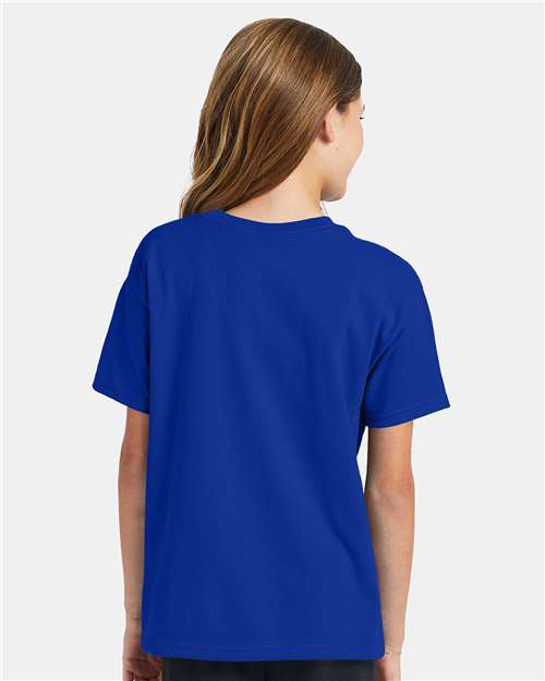 Hanes Ecosmart™ Youth T-Shirt 5370 Deep Royal