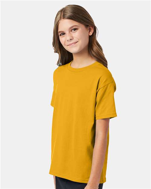 Hanes Ecosmart™ Youth T-Shirt 5370 Gold