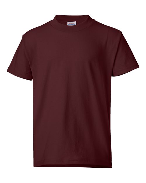 Hanes Ecosmart™ Youth T-Shirt 5370 Maroon