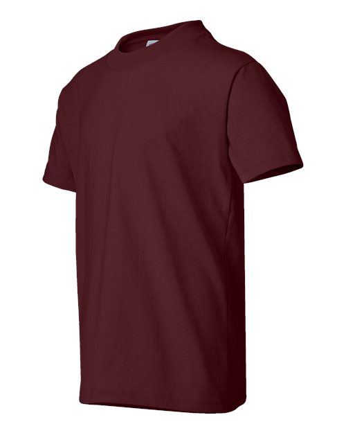 Hanes Ecosmart™ Youth T-Shirt 5370 Maroon