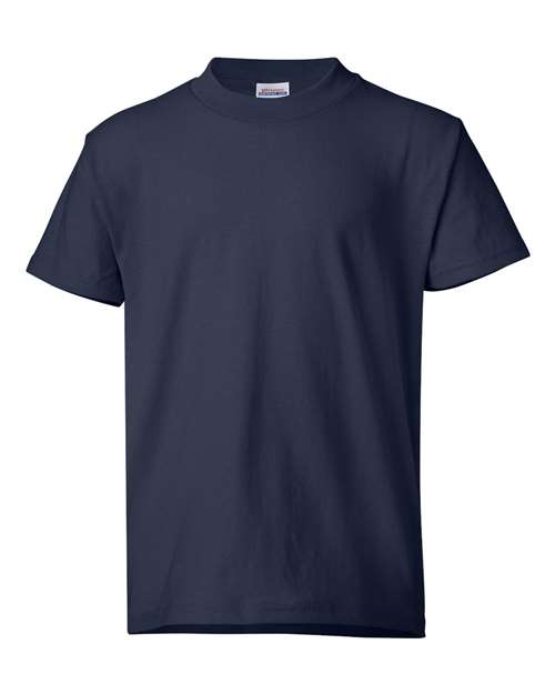 Hanes Ecosmart™ Youth T-Shirt 5370 Navy
