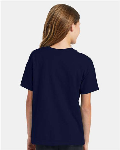 Hanes Ecosmart™ Youth T-Shirt 5370 Navy