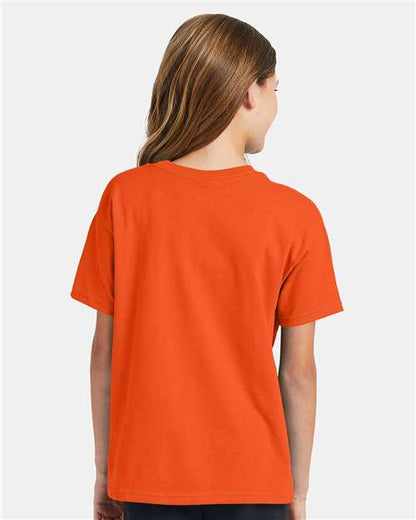 Hanes Ecosmart™ Youth T-Shirt 5370 Orange