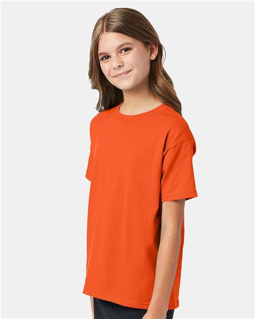 Hanes Ecosmart™ Youth T-Shirt 5370 Orange