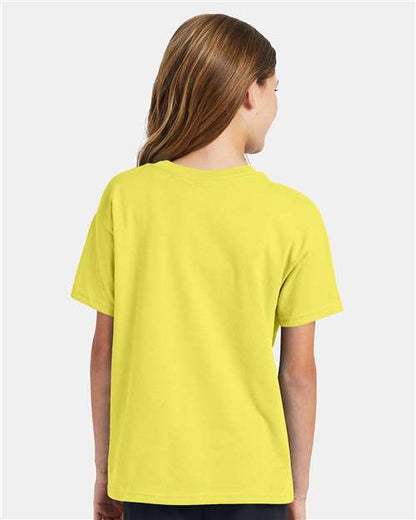Hanes Ecosmart™ Youth T-Shirt 5370 Yellow