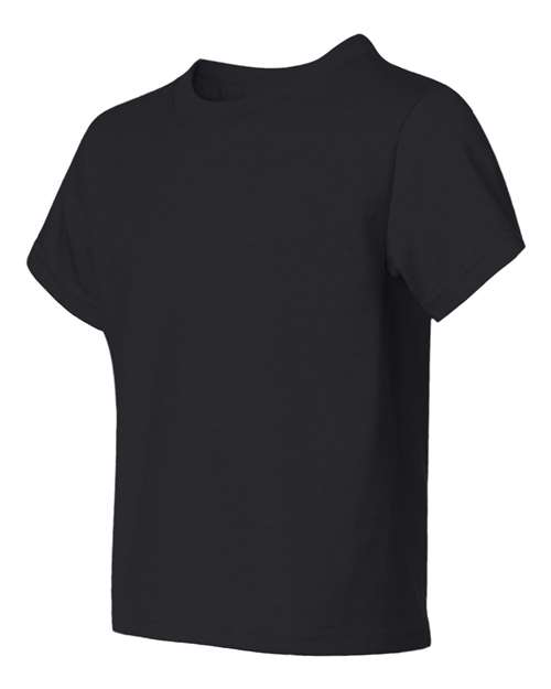 JERZEES Dri-Power® Youth 50/50 T-Shirt 29BR Athletic Heather Custom Embroidered Business Logo