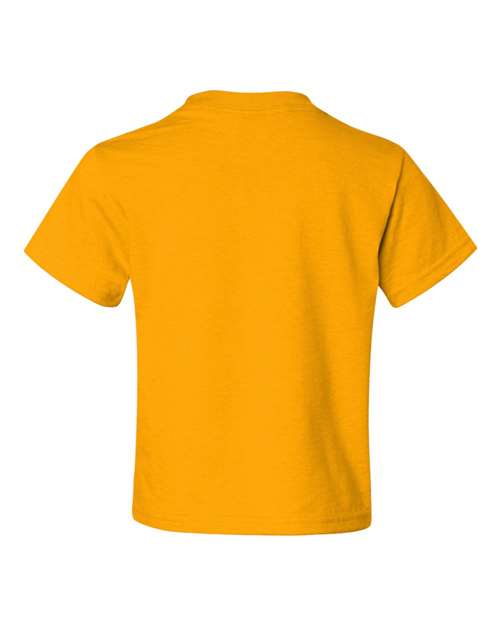 JERZEES Dri-Power® Youth 50/50 T-Shirt 29BR Forest Green Custom Embroidered Business Logo