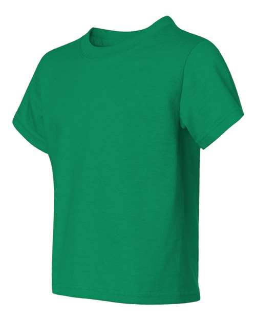 JERZEES Dri-Power® Youth 50/50 T-Shirt 29BR Jade Custom Embroidered Business Logo