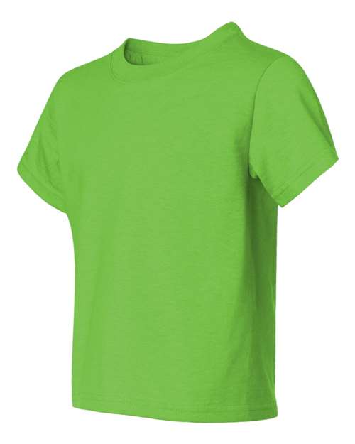 JERZEES Dri-Power® Youth 50/50 T-Shirt 29BR Kiwi Custom Embroidered Business Logo