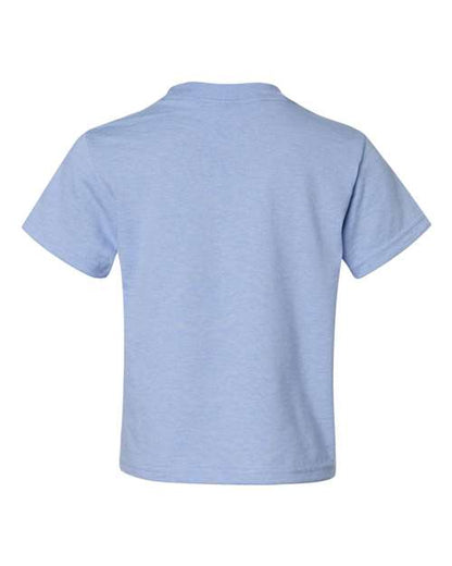 JERZEES Dri-Power® Youth 50/50 T-Shirt 29BR Light Blue Custom Embroidered Business Logo