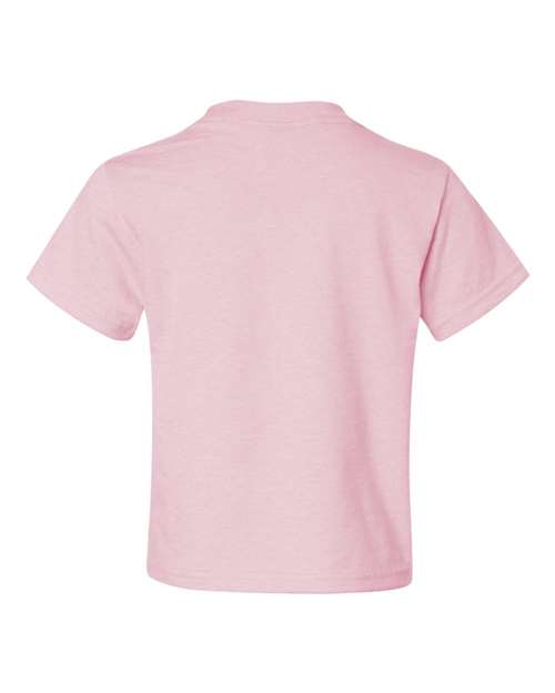 JERZEES Dri-Power® Youth 50/50 T-Shirt 29BR Charcoal Grey Custom Embroidered Business Logo