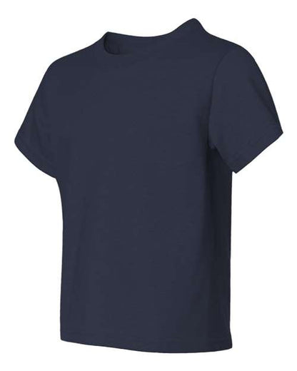 JERZEES Dri-Power® Youth 50/50 T-Shirt 29BR Island Yellow Custom Embroidered Business Logo