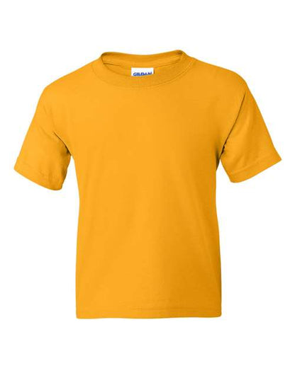 Gildan DryBlend® Youth T-Shirt 8000B Forest Green Custom Embroidered Business Logo