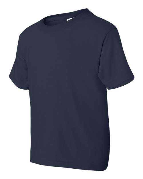 Gildan DryBlend® Youth T-Shirt 8000B Maroon Custom Embroidered Business Logo