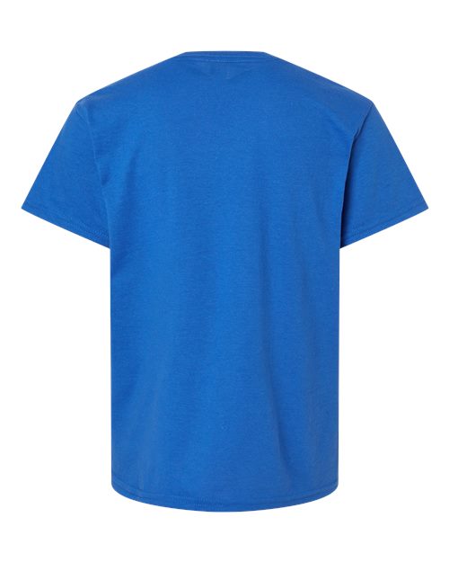 Gildan DryBlend® Youth T-Shirt 8000B Red Custom Embroidered Business Logo