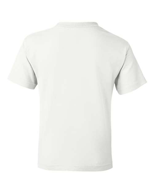Gildan DryBlend® Youth T-Shirt 8000B Sport Grey Custom Embroidered Business Logo
