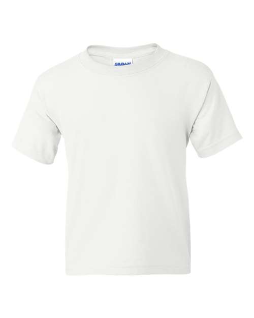 Gildan DryBlend® Youth T-Shirt 8000B Sport Grey Custom Embroidered Business Logo