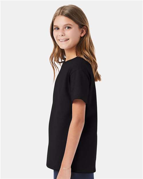 Hanes Essential-T Youth T-Shirt 5480 Black