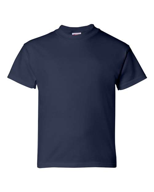 Hanes Essential-T Youth T-Shirt 5480 Navy