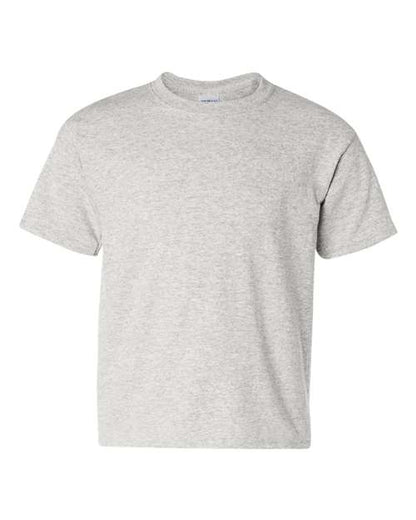 Gildan USA-Made Fine Jersey T-Shirt 5000 Yellow Haze Custom Embroidered Business Logo