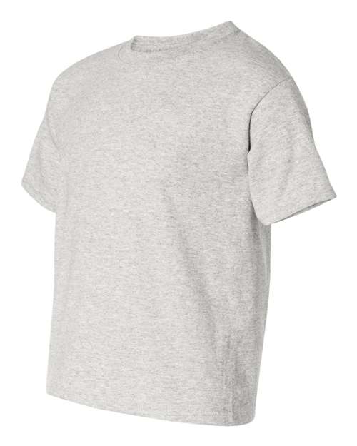 Gildan USA-Made Fine Jersey T-Shirt 5000 Yellow Haze Custom Embroidered Business Logo