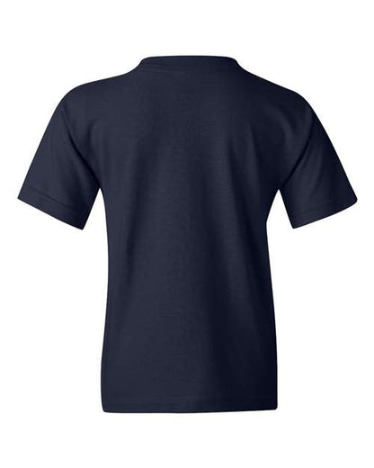Gildan Heavy Cotton™ Youth T-Shirt 5000B Natural Custom Embroidered Business Logo