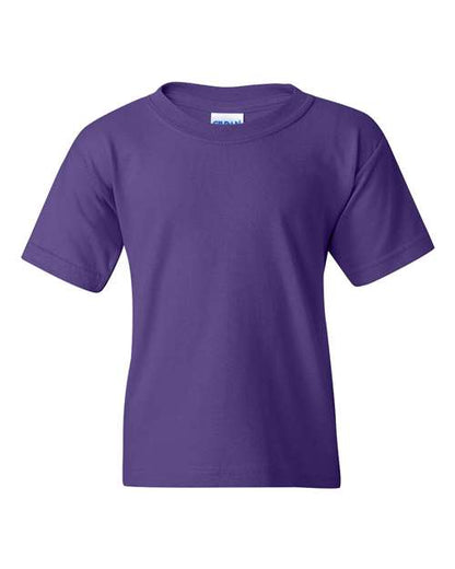 Gildan Heavy Cotton™ Youth T-Shirt 5000B Orange Custom Embroidered Business Logo