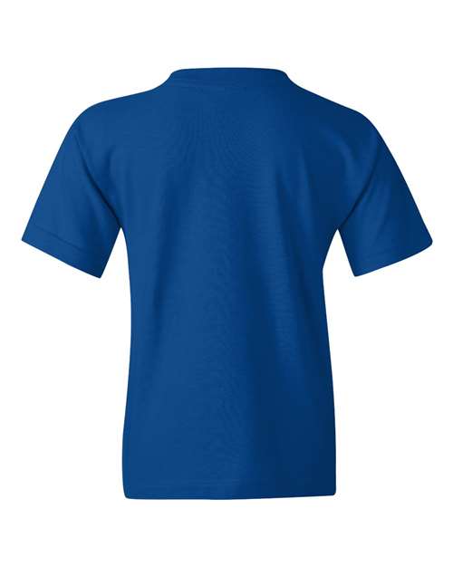 Gildan Heavy Cotton™ Youth T-Shirt 5000B Red Custom Embroidered Business Logo
