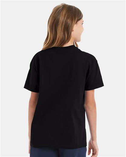 Hanes Authentic Youth T-Shirt 5450 Black