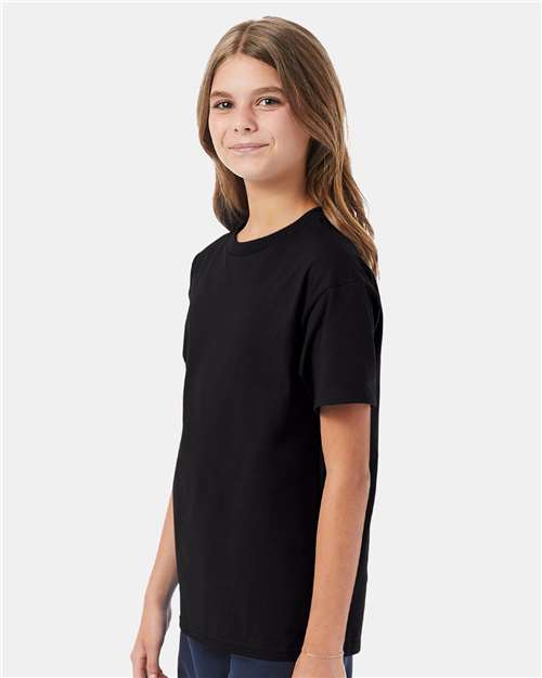 Hanes Authentic Youth T-Shirt 5450 Black