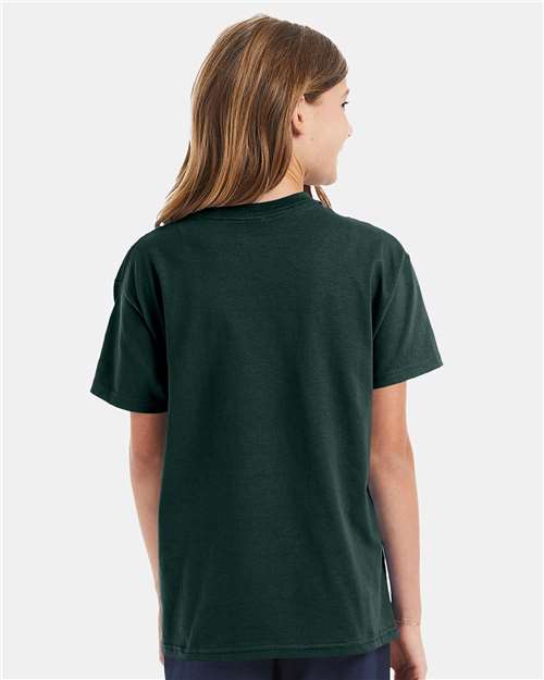 Hanes Authentic Youth T-Shirt 5450 Deep Forest