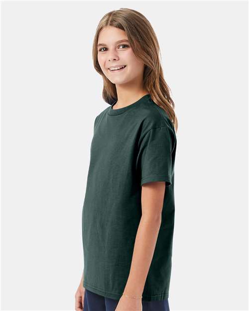Hanes Authentic Youth T-Shirt 5450 Deep Forest