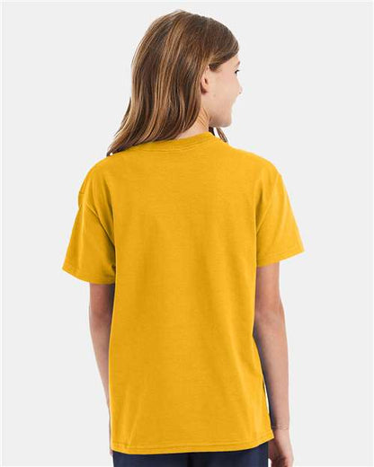 Hanes Authentic Youth T-Shirt 5450 Gold