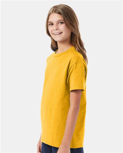 Hanes Authentic Youth T-Shirt 5450 Gold