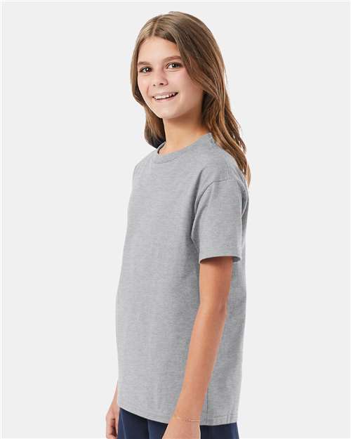 Hanes Authentic Youth T-Shirt 5450 Light Steel