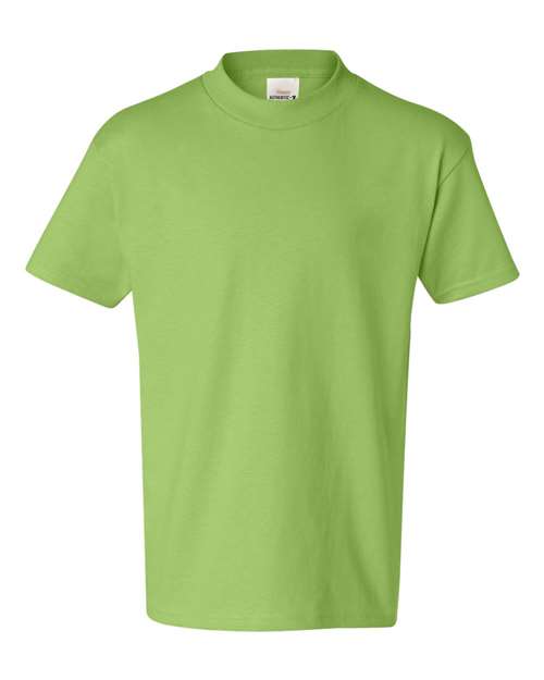 Hanes Authentic Youth T-Shirt 5450 Lime