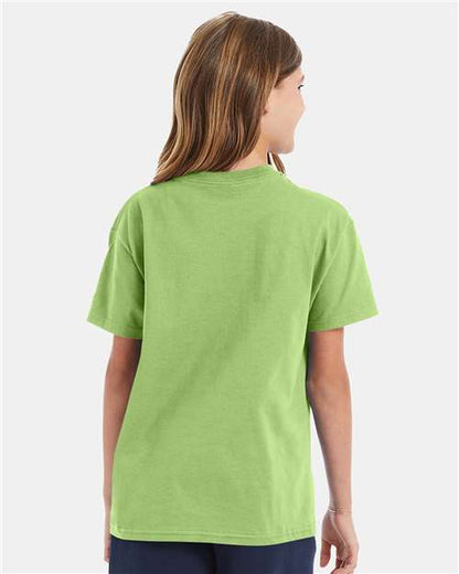 Hanes Authentic Youth T-Shirt 5450 Lime