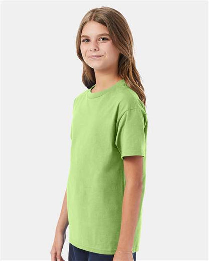 Hanes Authentic Youth T-Shirt 5450 Lime