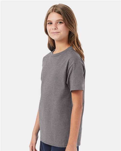 Hanes Authentic Youth T-Shirt 5450 Oxford Grey