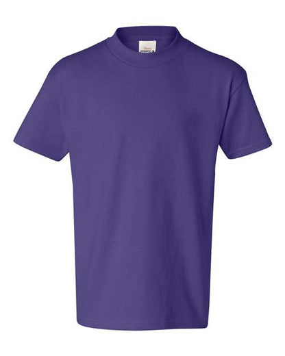 Hanes Authentic Youth T-Shirt 5450 Purple