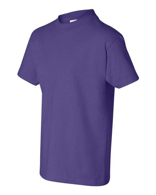Hanes Authentic Youth T-Shirt 5450 Purple