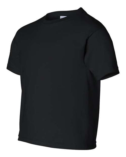 Gildan Ultra Cotton® Youth T-Shirt 2000B Black Custom Embroidered Business Logo