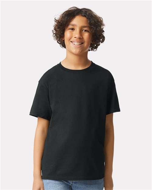 Custom Embroidered  Gildan Ultra Cotton® Youth T-Shirt 2000B Black