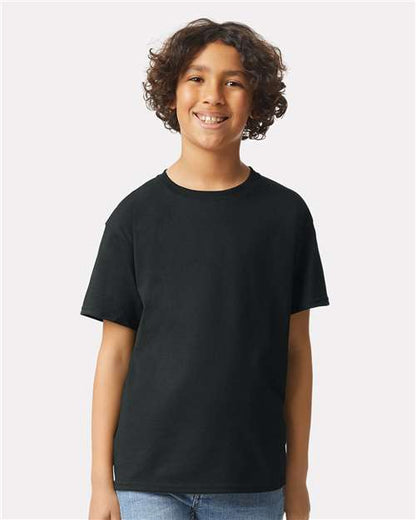 Custom Embroidered  Gildan Ultra Cotton® Youth T-Shirt 2000B Black