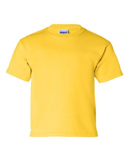 Gildan Ultra Cotton® Youth T-Shirt 2000B Daisy Custom Embroidered Business Logo