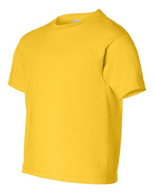 Gildan Ultra Cotton® Youth T-Shirt 2000B Daisy Custom Embroidered Business Logo
