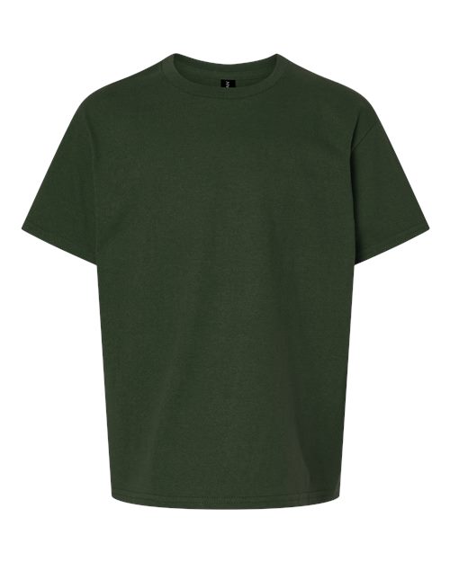 Gildan Ultra Cotton® Youth T-Shirt 2000B Daisy Custom Embroidered Business Logo