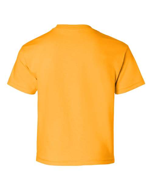 Gildan Ultra Cotton® Youth T-Shirt 2000B Gold Custom Embroidered Business Logo